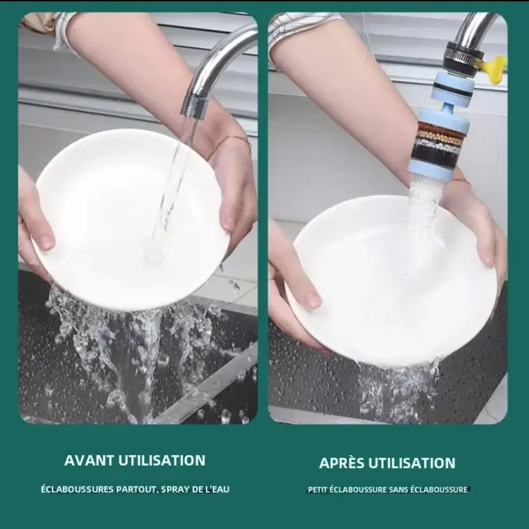 Purificateur d’Eau P8™ – Transformez l’Eau de Tous Vos Robinets en Eau Pure et Saine en Quelques Secondes !