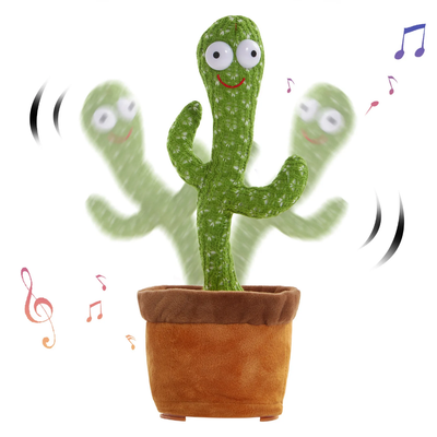 Cactus Animé Parlant &amp; Dansant – Le Compagnon Drôle et Éducatif de Votre Enfant !