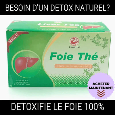 Pack de 20 Thés pour le Foie - Nettoyeur de Foie et Anti-Hépatite(Satisfait ou Remboursé)