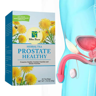 🟦 PROSTATE HEALTHY HERBAL TEA – Soulagez votre prostate, retrouvez votre puissance !
