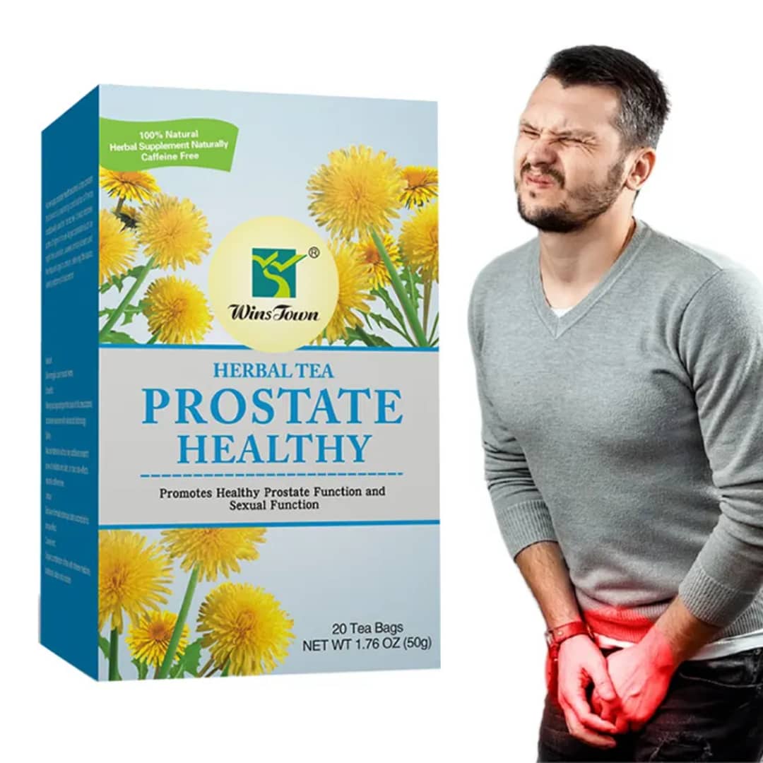 🟦 PROSTATE HEALTHY HERBAL TEA – Soulagez votre prostate, retrouvez votre puissance !