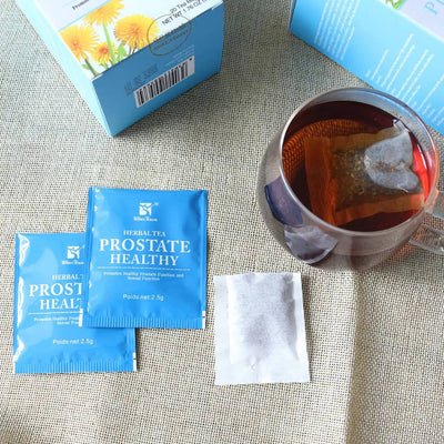 🟦 PROSTATE HEALTHY HERBAL TEA – Soulagez votre prostate, retrouvez votre puissance !