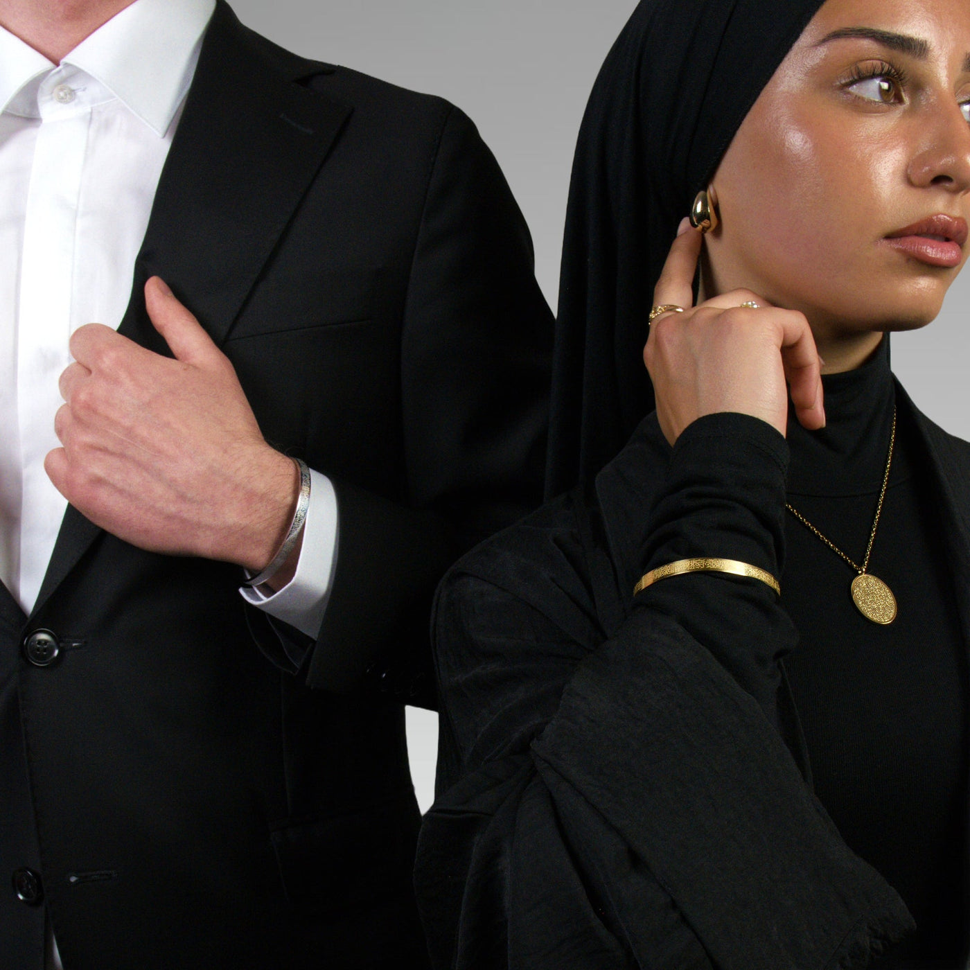 Pack Spirituel Ayat Al-Kursiy – Collier+Bracelet (Protection contre le mauvais œil)